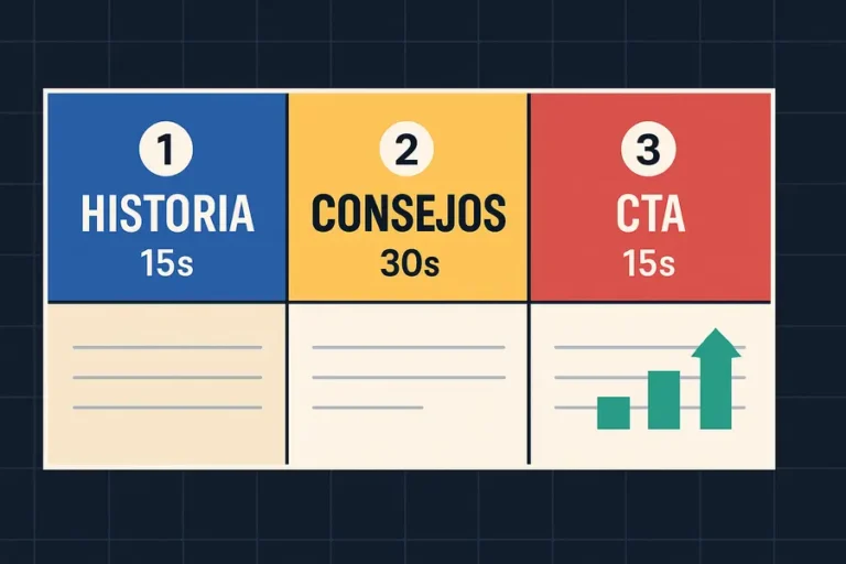 El Guion de 60 Segundos para Videos Perfectos